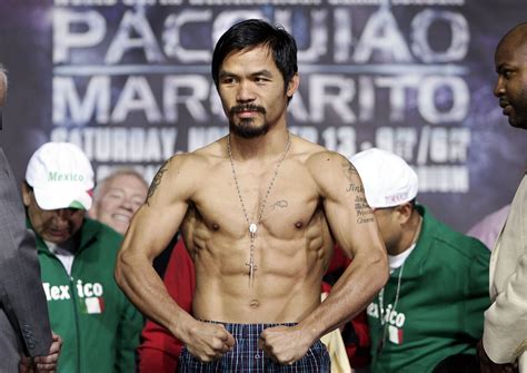 pacquiao margarito weigh in|Pacquiao's weight (144.6 pounds) raises eyebrows .